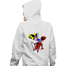 Load image into Gallery viewer, Secret_Shirts Zippered Hoodies, Unisex / Small / White He Loves Me