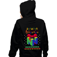 Load image into Gallery viewer, Daily_Deal_Shirts Zippered Hoodies, Unisex / Small / Black Ugly 64