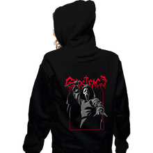 Load image into Gallery viewer, Daily_Deal_Shirts Zippered Hoodies, Unisex / Small / Black Scream Metal
