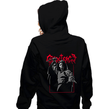 Load image into Gallery viewer, Daily_Deal_Shirts Zippered Hoodies, Unisex / Small / Black Scream Metal