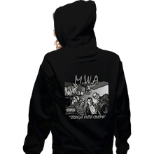 Load image into Gallery viewer, Daily_Deal_Shirts Zippered Hoodies, Unisex / Small / Black Monsters With Attitude