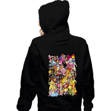 Load image into Gallery viewer, Daily_Deal_Shirts Zippered Hoodies, Unisex / Small / Black Saturday Morning Ladies
