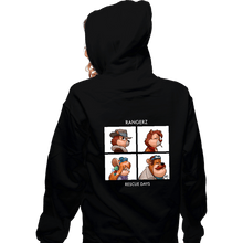 Load image into Gallery viewer, Daily_Deal_Shirts Zippered Hoodies, Unisex / Small / Black The Rangerz