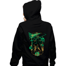 Load image into Gallery viewer, Shirts Zippered Hoodies, Unisex / Small / Black The Chariot VII