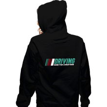Load image into Gallery viewer, Secret_Shirts Zippered Hoodies, Unisex / Small / Black Driving Home For Christmas
