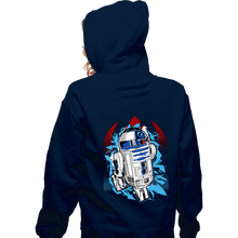 Load image into Gallery viewer, Shirts Zippered Hoodies, Unisex / Small / Navy R2 TAG2