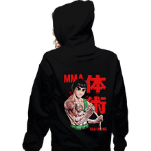 Load image into Gallery viewer, Secret_Shirts Zippered Hoodies, Unisex / Small / Black Rock Lee