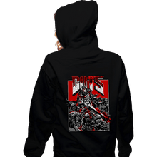 Load image into Gallery viewer, Daily_Deal_Shirts Zippered Hoodies, Unisex / Small / Black Doom Guts