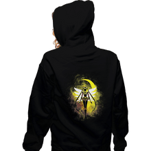 Load image into Gallery viewer, Shirts Zippered Hoodies, Unisex / Small / Black Eternal Sailor Moon Art