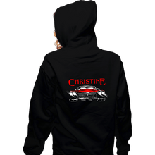 Load image into Gallery viewer, Shirts Zippered Hoodies, Unisex / Small / Black Legend Of Christine