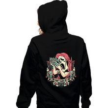 Load image into Gallery viewer, Daily_Deal_Shirts Zippered Hoodies, Unisex / Small / Black Ariel Ghostface