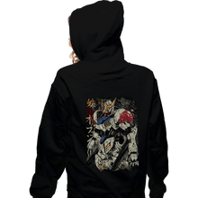 Load image into Gallery viewer, Daily_Deal_Shirts Zippered Hoodies, Unisex / Small / Black Barbatos