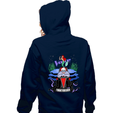 Load image into Gallery viewer, Secret_Shirts Zippered Hoodies, Unisex / Small / Navy I Want Your Voice