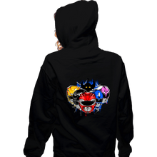 Load image into Gallery viewer, Shirts Zippered Hoodies, Unisex / Small / Black Morphin' Time