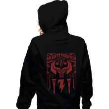 Load image into Gallery viewer, Shirts Zippered Hoodies, Unisex / Small / Black Megazord