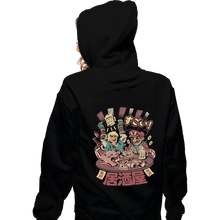 Load image into Gallery viewer, Shirts Zippered Hoodies, Unisex / Small / Black Heroes Izakaya