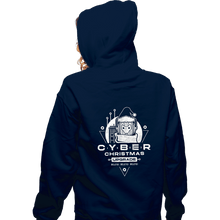Load image into Gallery viewer, Shirts Zippered Hoodies, Unisex / Small / Navy Christmas Upgrade