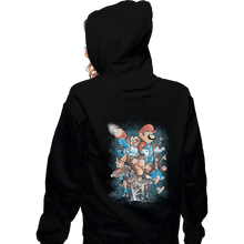 Load image into Gallery viewer, Shirts Zippered Hoodies, Unisex / Small / Black Characters
