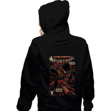 Load image into Gallery viewer, Secret_Shirts Zippered Hoodies, Unisex / Small / Black Goodnight Bad Guy