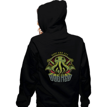 Load image into Gallery viewer, Daily_Deal_Shirts Zippered Hoodies, Unisex / Small / Black You Are All Doomed