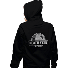 Load image into Gallery viewer, Shirts Pullover Hoodies, Unisex / Small / Black Death Star