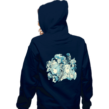 Load image into Gallery viewer, Shirts Zippered Hoodies, Unisex / Small / Navy Protect The Future