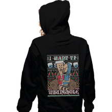 Load image into Gallery viewer, Shirts Zippered Hoodies, Unisex / Small / Black TP for Xmas