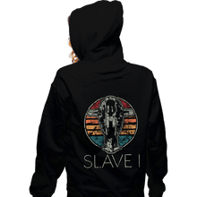 Load image into Gallery viewer, Shirts Zippered Hoodies, Unisex / Small / Black Vintage Hunter Vessel