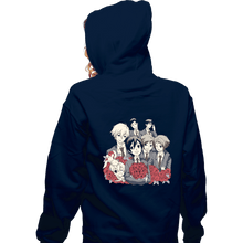 Load image into Gallery viewer, Daily_Deal_Shirts Zippered Hoodies, Unisex / Small / Navy Club Activities