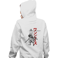 Load image into Gallery viewer, Shirts Zippered Hoodies, Unisex / Small / White The Pirate Hunter