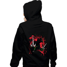 Load image into Gallery viewer, Daily_Deal_Shirts Zippered Hoodies, Unisex / Small / Black Rebel Ninja