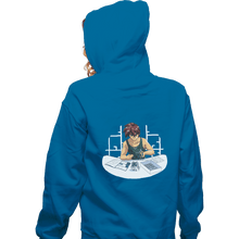Load image into Gallery viewer, Shirts Pullover Hoodies, Unisex / Small / Sapphire Robot Builder