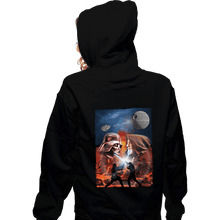 Load image into Gallery viewer, Daily_Deal_Shirts Zippered Hoodies, Unisex / Small / Black The Duel