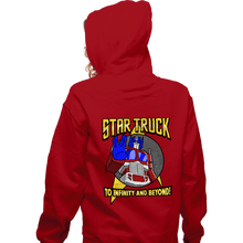 Load image into Gallery viewer, Secret_Shirts Zippered Hoodies, Unisex / Small / Red Startruck