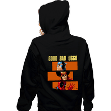 Load image into Gallery viewer, Secret_Shirts Zippered Hoodies, Unisex / Small / Black The Good The Bad And The Uggo