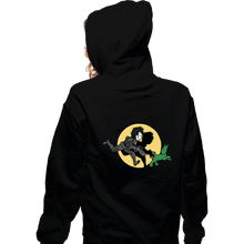 Load image into Gallery viewer, Shirts Zippered Hoodies, Unisex / Small / Black The Adventures Of Edward