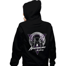Load image into Gallery viewer, Shirts Zippered Hoodies, Unisex / Small / Black Stained Glass Moonlight
