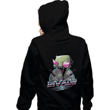Load image into Gallery viewer, Shirts Zippered Hoodies, Unisex / Small / Black Invade