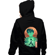 Load image into Gallery viewer, Daily_Deal_Shirts Zippered Hoodies, Unisex / Small / Black Yusuke's Spirit Strike