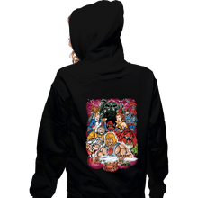 Load image into Gallery viewer, Shirts Zippered Hoodies, Unisex / Small / Black Eternia Warrior