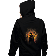Load image into Gallery viewer, Shirts Zippered Hoodies, Unisex / Small / Black Jafar Art