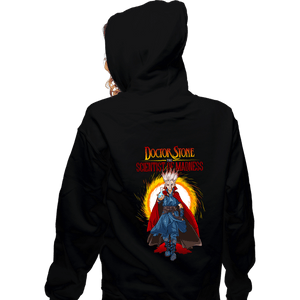 Daily_Deal_Shirts Zippered Hoodies, Unisex / Small / Black The Scientist Of Madness
