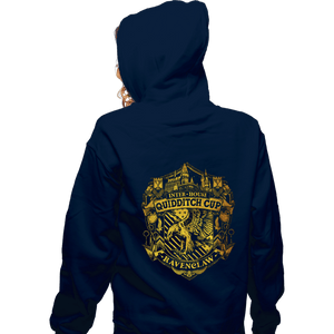Sold_Out_Shirts Zippered Hoodies, Unisex / Small / Navy Team Ravenclaw
