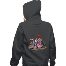 Load image into Gallery viewer, Shirts Zippered Hoodies, Unisex / Small / Dark Heather My Neighbor Barbie