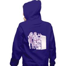 Load image into Gallery viewer, Daily_Deal_Shirts Zippered Hoodies, Unisex / Small / Violet Maid Arcade