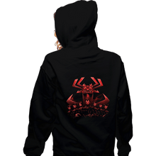 Load image into Gallery viewer, Shirts Zippered Hoodies, Unisex / Small / Black Daughters of Aku