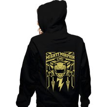 Load image into Gallery viewer, Shirts Zippered Hoodies, Unisex / Small / Black Yellow Ranger