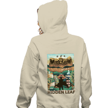 Load image into Gallery viewer, Daily_Deal_Shirts Zippered Hoodies, Unisex / Small / White Visit Hidden Leaf