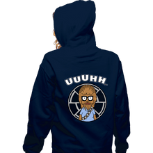 Load image into Gallery viewer, Shirts Zippered Hoodies, Unisex / Small / Navy Tina Belchew