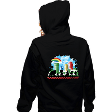 Load image into Gallery viewer, Secret_Shirts Zippered Hoodies, Unisex / Small / Black The Fellowship Of Plumbers